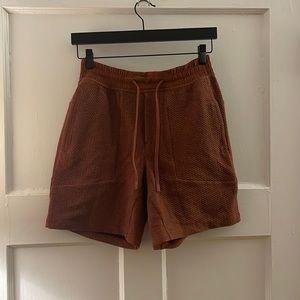 Lululemon “at ease” 7 inch shorts